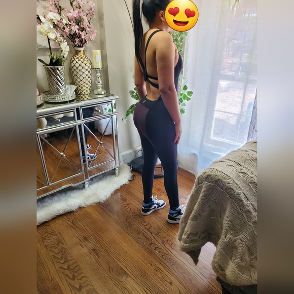 Free People Movement Back It Up Onesie Jumpsuit - Picture 3 of 10